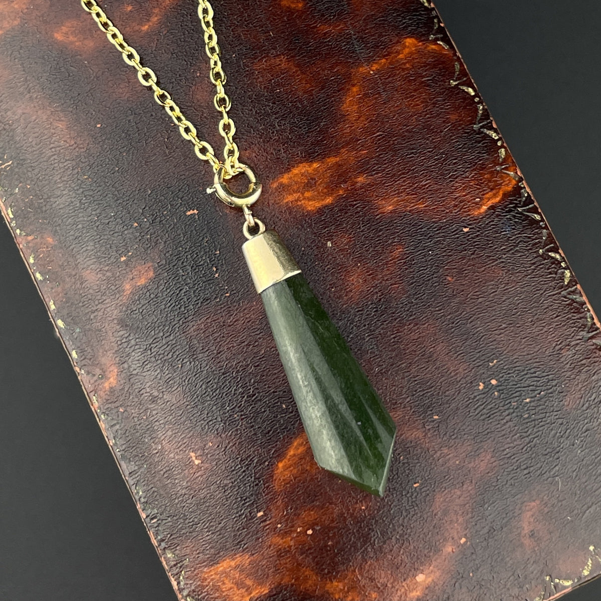 Edwardian Maori Pounamu New Zealand Jade Pendant Necklace – Boylerpf