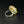 Load image into Gallery viewer, Vintage Silver Simulated Citrine Flower Ring, Sz 5 3/4 - Boylerpf
