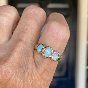 Vintage Three Stone Opal Ring for Dee - Boylerpf